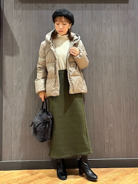 「SHOO・LA・RUE（シューラルー）のアイテム」を使った、meiさん（レディース・153cm）の秋コーディネート