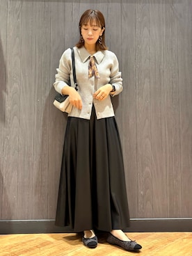 「アイテム（財布/小物）」を使った、meiさん（レディース・153cm）の秋コーディネート