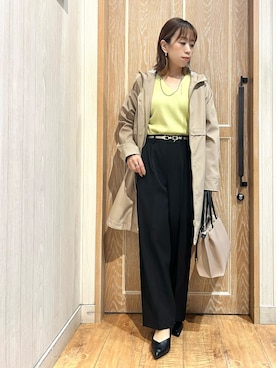 「DRESKIP（ドレスキップ）のアイテム（その他アウター）」を使った、meiさん（レディース・153cm）の冬コーディネート