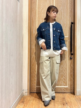 「アイテム（その他シューズ、その他）」を使った、meiさん（レディース・153cm）の春コーディネート
