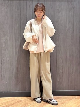 「UNTITLED（アンタイトル）のアイテム」を使った、meiさん（レディース・153cm）の春コーディネート