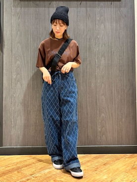 「SHOO・LA・RUE（シューラルー）のアイテム」を使った、meiさん（レディース・153cm）の秋コーディネート