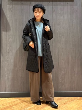 「アイテム（その他アウター）」を使った、meiさん（レディース・153cm）の秋コーディネート