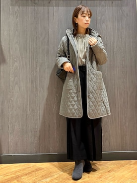 「SHOO・LA・RUE（シューラルー）のアイテム（ブーツ）」を使った、meiさん（レディース・153cm）の秋コーディネート