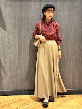 「アイテム（その他シューズ）」を使った、meiさん（レディース・153cm）の秋コーディネート