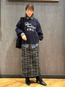 meiさん（レディース・153cm）の冬コーディネート