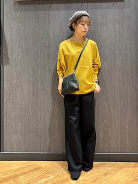 「SHOO・LA・RUE（シューラルー）のアイテム（その他パンツ）」を使った、meiさん（レディース・153cm）の秋コーディネート