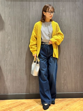 「アイテム（ファッション雑貨）」を使った、meiさん（レディース・153cm）の秋コーディネート