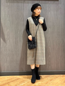 meiさん(レディース・153cm)の冬コーディネート