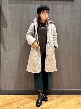 「SHOO・LA・RUE（シューラルー）のアイテム」を使った、meiさん（レディース・153cm）の秋コーディネート