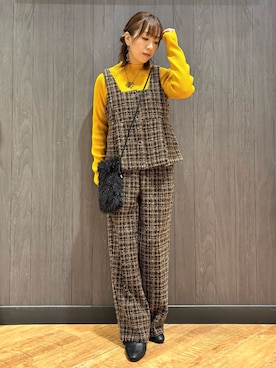 meiさん（レディース・153cm）の冬コーディネート