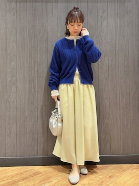 「SHOO・LA・RUE（シューラルー）のアイテム」を使った、meiさん（レディース・153cm）の冬コーディネート