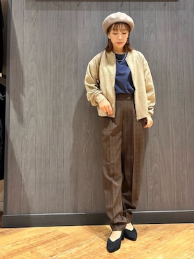 「SHOO・LA・RUE（シューラルー）のアイテム」を使った、meiさん（レディース・153cm）の秋コーディネート