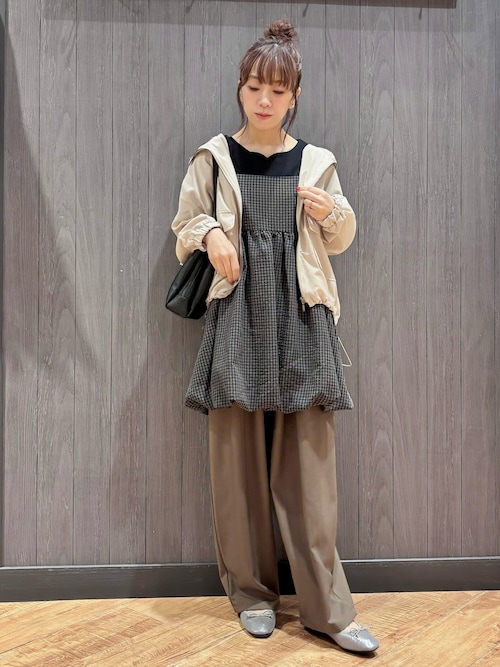 【S-LL/UV】シルエット変化を楽しめる シアーフーディーブルゾン