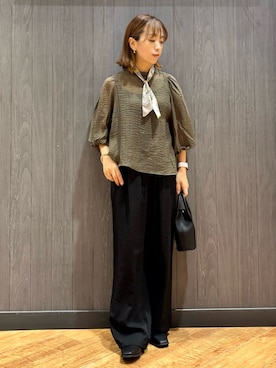 「アイテム（その他シューズ）」を使った、meiさん（レディース・153cm）の夏コーディネート