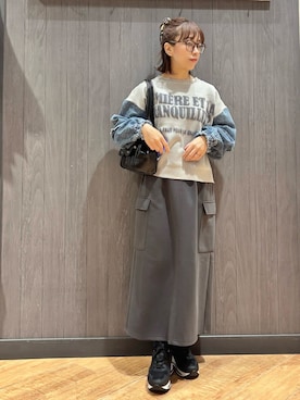 meiさん（レディース・153cm）の春コーディネート