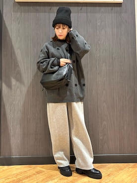 「Cutie Blonde（キューティーブロンド）のアイテム」を使った、meiさん（レディース・153cm）の冬コーディネート