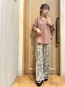 「ドルマン」｜meiさん（レディース・153cm）の夏コーディネート