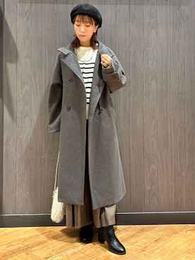 「SHOO・LA・RUE（シューラルー）のアイテム」を使った、meiさん（レディース・153cm）の秋コーディネート