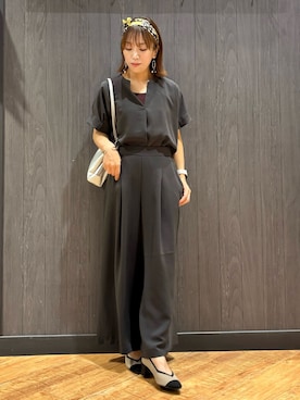 「SHOO・LA・RUE（シューラルー）のアイテム」を使った、meiさん（レディース・153cm）の夏コーディネート