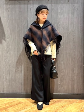 「SHOO・LA・RUE（シューラルー）のアイテム（その他パンツ）」を使った、meiさん（レディース・153cm）の秋コーディネート