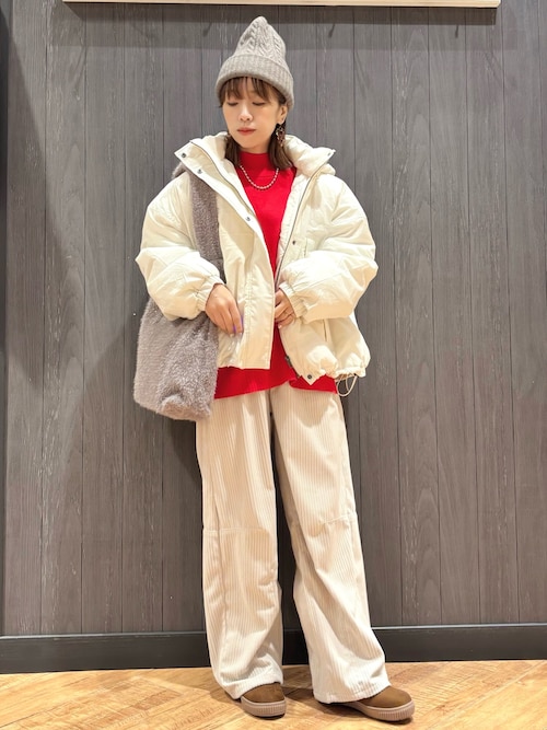 【撥水/あったか】たっぷり着られる 中綿モンスターショートコート