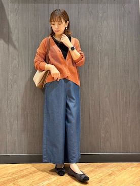 「アイテム（その他シューズ）」を使った、meiさん（レディース・153cm）の夏コーディネート