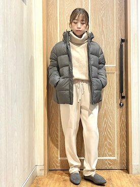 「アウターコーデ」｜「アイテム（パンプス）」を使った、meiさん（レディース・153cm）の秋コーディネート