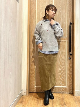 meiさん（レディース・153cm）の冬コーディネート