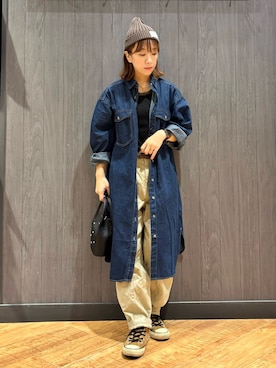 「SHOO・LA・RUE（シューラルー）のアイテム（ワンピース/ドレス）」を使った、meiさん（レディース・153cm）の秋コーディネート