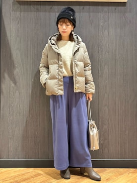 「DRESKIP（ドレスキップ）のアイテム」を使った、meiさん（レディース・153cm）の冬コーディネート