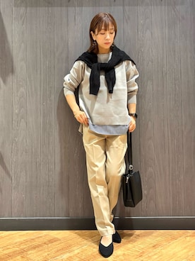 「SHOO・LA・RUE（シューラルー）のアイテム」を使った、meiさん（レディース・153cm）の秋コーディネート