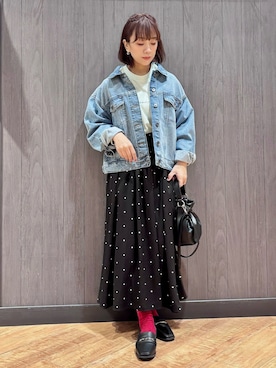 meiさん（レディース・153cm）の春コーディネート