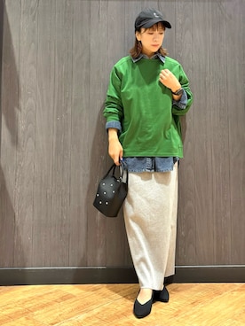「SHOO・LA・RUE（シューラルー）のアイテム」を使った、meiさん（レディース・153cm）の秋コーディネート