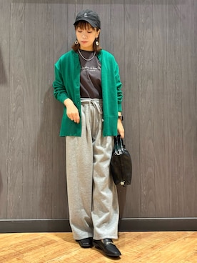 「アイテム（その他シューズ）」を使った、meiさん（レディース・153cm）の秋コーディネート