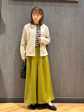 「DRESKIP（ドレスキップ）のアイテム」を使った、meiさん（レディース・153cm）の秋コーディネート