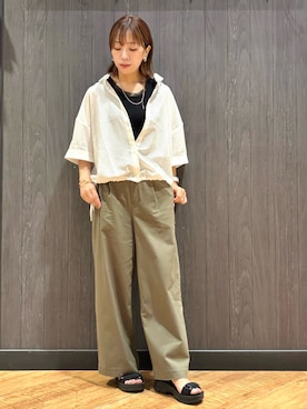 「DRESKIP（ドレスキップ）のアイテム」を使った、meiさん（レディース・153cm）の夏コーディネート