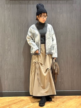 「SHOO・LA・RUE（シューラルー）のアイテム」を使った、meiさん（レディース・153cm）の秋コーディネート