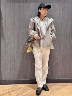 「Airpapel（エアパペル）のアイテム」を使った、meiさん（レディース・153cm）の冬コーディネート