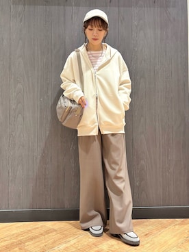 「Lee（リー）のアイテム」を使った、meiさん（レディース・153cm）の春コーディネート