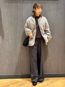 「SHOO・LA・RUE（シューラルー）のアイテム」を使った、meiさん（レディース・153cm）の秋コーディネート