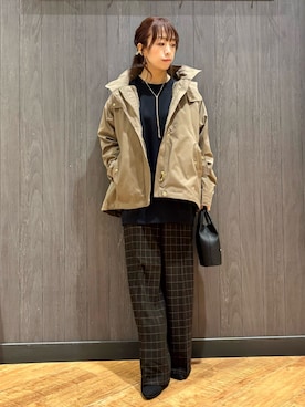 「SHOO・LA・RUE（シューラルー）のアイテム（ワンピース/ドレス）」を使った、meiさん（レディース・153cm）の秋コーディネート