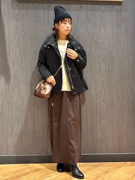 「SHOO・LA・RUE（シューラルー）のアイテム」を使った、meiさん（レディース・153cm）の秋コーディネート