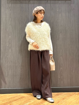 「アイテム（その他シューズ）」を使った、meiさん（レディース・153cm）の秋コーディネート