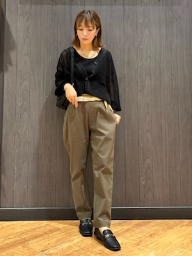 「スカーフ」｜meiさん（レディース・153cm）の夏コーディネート