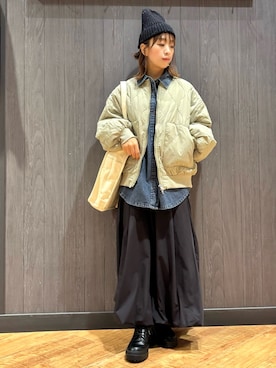 「SHOO・LA・RUE（シューラルー）のアイテム」を使った、meiさん（レディース・153cm）の秋コーディネート