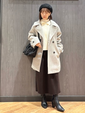 meiさん（レディース・153cm）の冬コーディネート