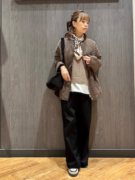 「SHOO・LA・RUE（シューラルー）のアイテム（その他パンツ）」を使った、meiさん（レディース・153cm）の秋コーディネート