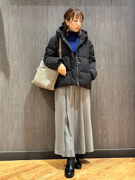 「SHOO・LA・RUE（シューラルー）のアイテム」を使った、meiさん（レディース・153cm）の秋コーディネート