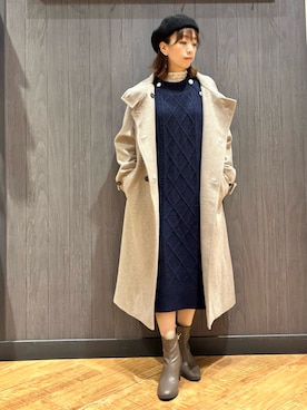 「シューラルー」｜meiさん（レディース・153cm）の冬コーディネート